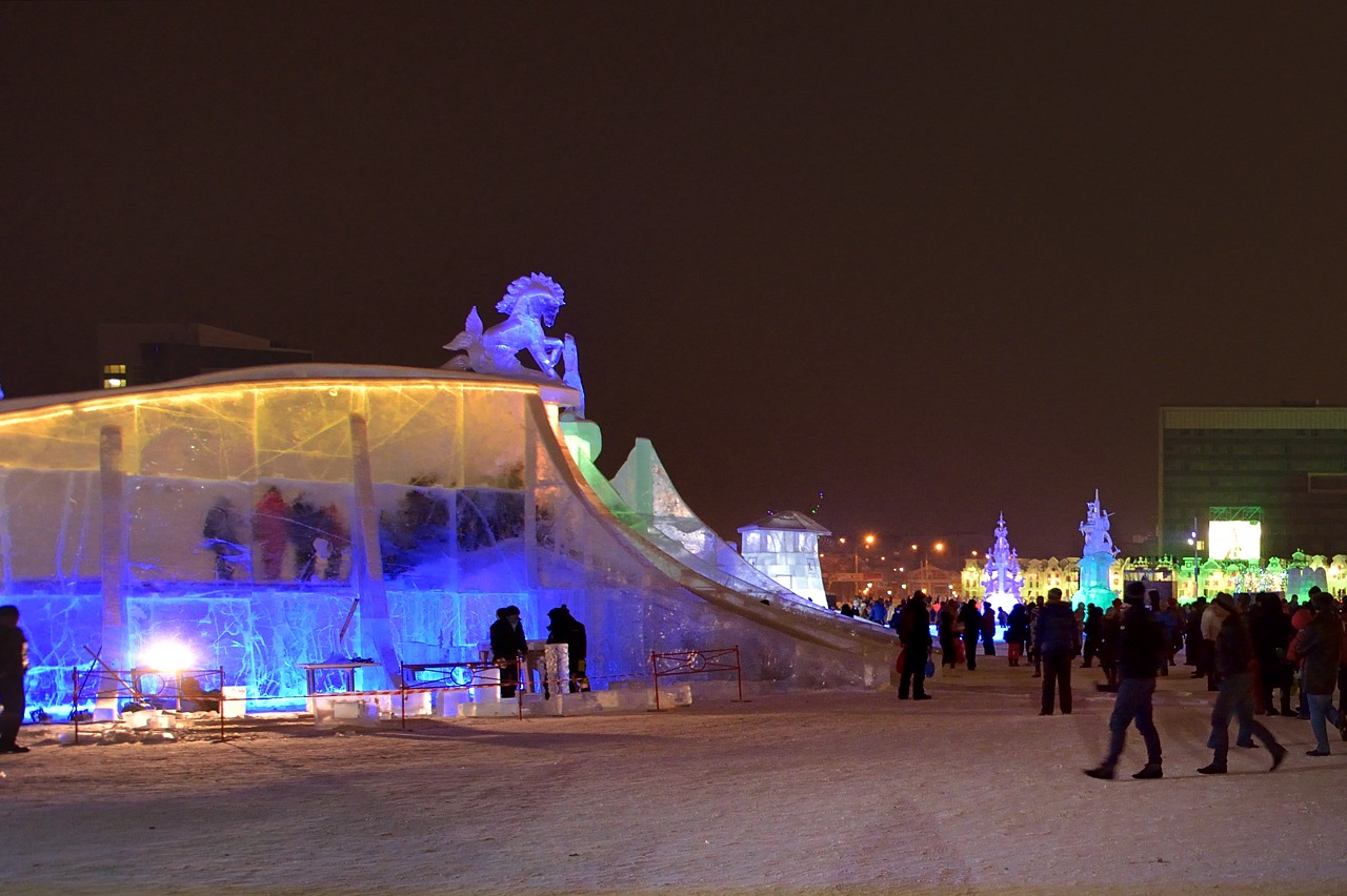 Ледовый городок в Перми, январь 2013 - 37